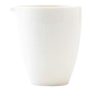 白瓷茶具公道杯分茶器茶杯茶海玻璃盖碗羊脂玉瓷公杯过滤茶漏泡茶