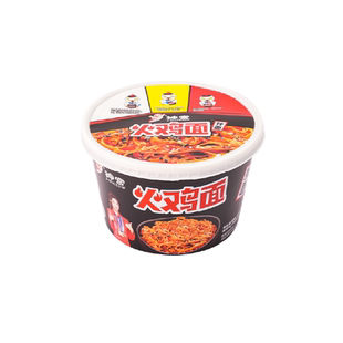 神宫火鸡面速食桶装夜宵河粉泡面方便面宿舍宽粉拌面加班充饥食品