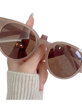 猫眼墨镜女可配度数偏光防紫外线