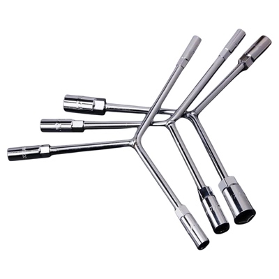 三叉套筒扳手Y型3角轮胎扳手汽修扳手人字形三角外六角摩托车工具