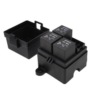 汽车3路保险丝盒端子链接12V24V继电器射灯改装开关控制保险片盒