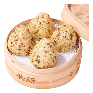 头厨坚果杂粮窝窝馒头五谷粗粮早餐窝窝头速食冷冻代餐饱腹主食