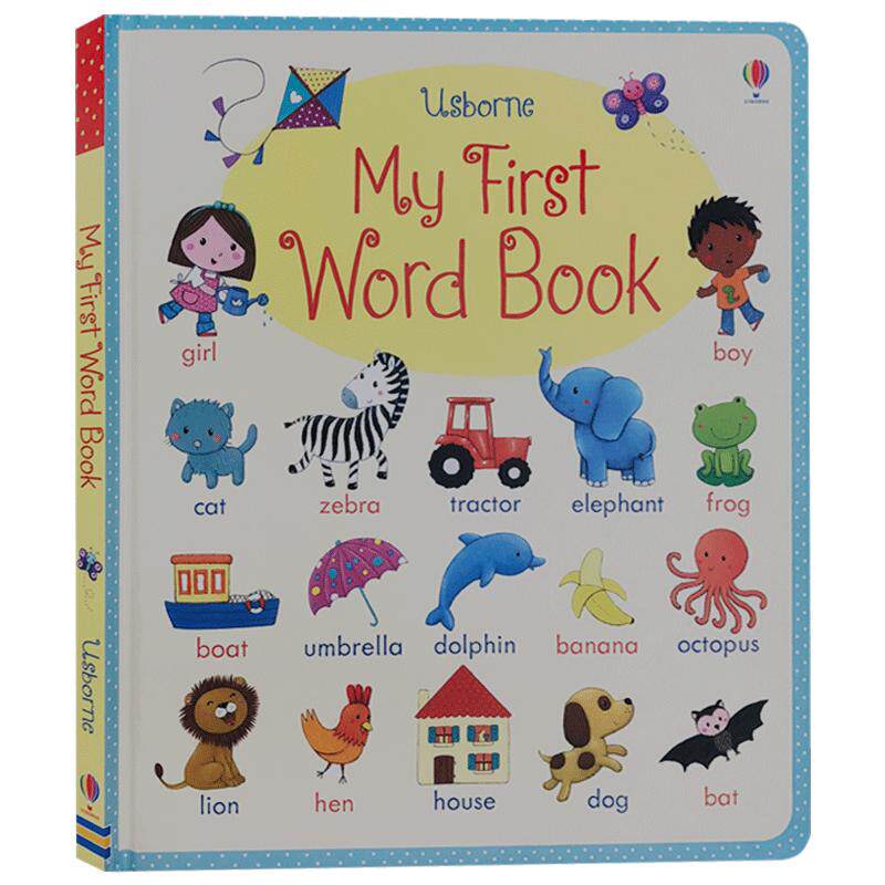 英文原版My First Word book我的单词书 宝宝认字初级启蒙儿童英语单词绘本看图学单词 内容丰富有趣 亲子共读绘本2-3-4-5-6岁