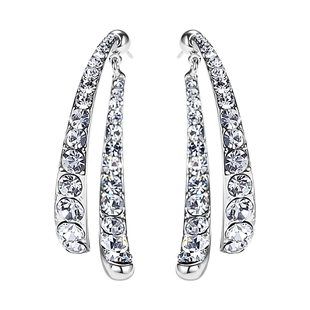 CAROMAY璀璨鱼尾耳环设计感满钻耳钉耳坠ins潮韩国气质网红耳饰女