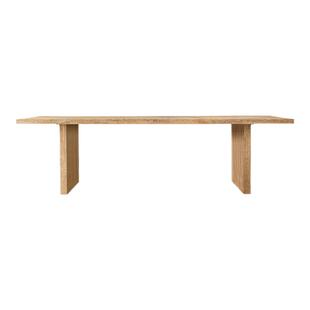 JULIEN RH美式乡村复古长方形实木餐桌设计师法式别墅高级感桌子