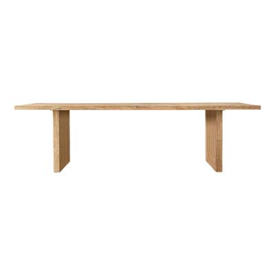 JULIEN RH美式乡村复古长方形实木餐桌设计师法式别墅高级感桌子