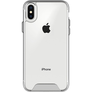 太空透明壳适用苹果XS手机壳女XsMax镜头加厚iphoneX硅胶防摔Xr手机套独立按键大孔高级感xsmax不易发黄