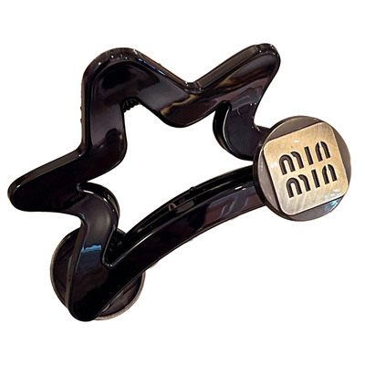 金标五角星抓夹女2025新款高端气质后脑勺高马尾盘发夹鲨鱼夹子