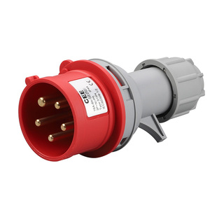 船用防水插座CEE16A5芯塑料插头三相五极415V公头母头快速对插