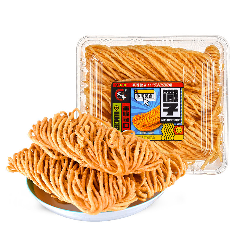 大纯丰馓子220g香酥油炸茶馓金丝安徽特产好吃小时候零食农家自制