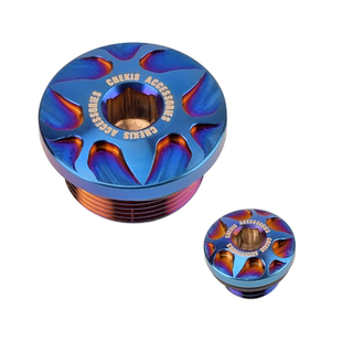 适用升仕368G防盗改装机油尺 368E/D/M/K发动机装饰螺丝盖 不锈钢