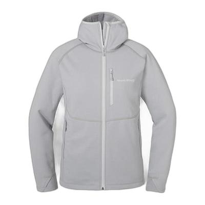 1h可退 日本直邮montbell蒙贝欧户外女款弹力抓绒衫连帽外套夹克