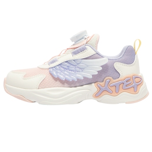 特步儿童2026新款春季轻便女童鞋女孩宝宝运动鞋休闲鞋子防滑耐磨