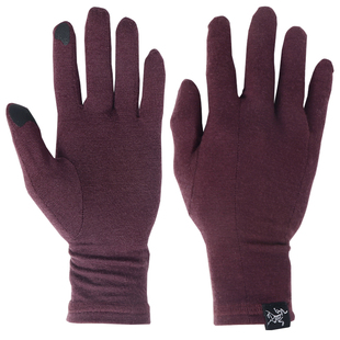 现货始祖鸟美利奴羊毛手套轻薄保暖Arcteryx Gothic Glove 6539