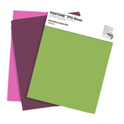 Pantone潘通色卡TPG单张色彩页