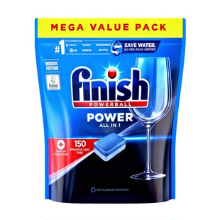 Finish亮碟小型洗碗块无气味洗碗凝珠洗碗机专用洗涤剂母婴推荐