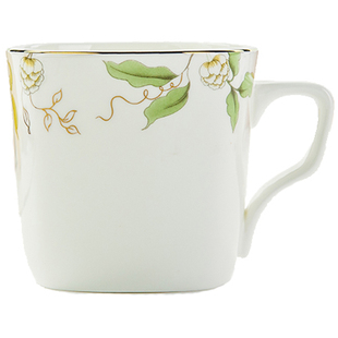 唐山骨瓷小杯子品茗杯小茶杯3英寸家用咖啡杯办公室瓷水杯180毫升