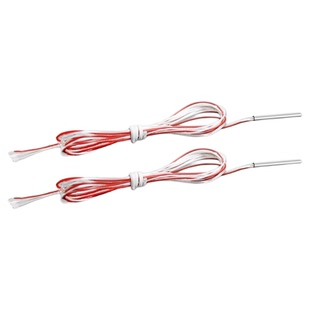 pt100温度传感器2.5/3mm热电阻微型高精度铁氟龙三线wzp-010探头