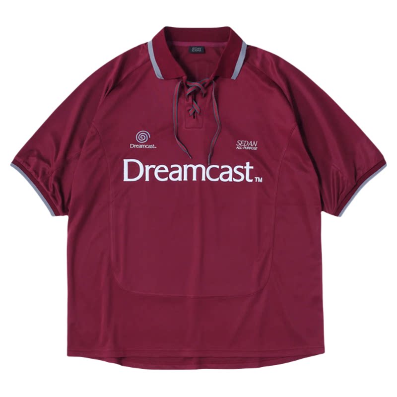 折扣SEDAN Dreamcast_ Game Shirt 联名游戏印花足球队服T恤 25AW