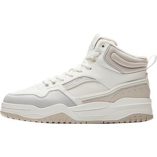 安踏满贯高帮棉鞋板鞋女鞋冬季加绒保暖加厚休闲运动鞋 122548973