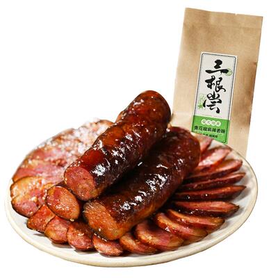 四川青花椒香肠柴火烟熏传统工艺