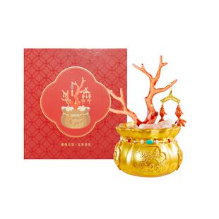 和玺摇钱树香薰摆件招财珊瑚盆景香氛礼盒文创生日晋升伴手礼物