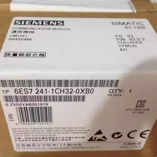 议价6ES7241-1CH32-0XB0西门子全新CM1241通信模块6ES72411CH320X