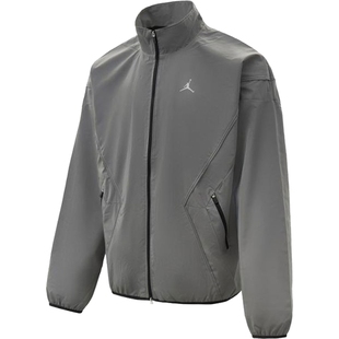 nike耐克男子JORDAN运动休闲梭织立领夹克外套锐力IF1878-095