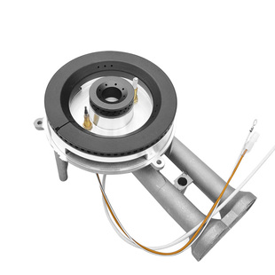 120保洁铝炉头通用燃气灶煤气灶配件嵌入式灶具集成灶分火器火盖