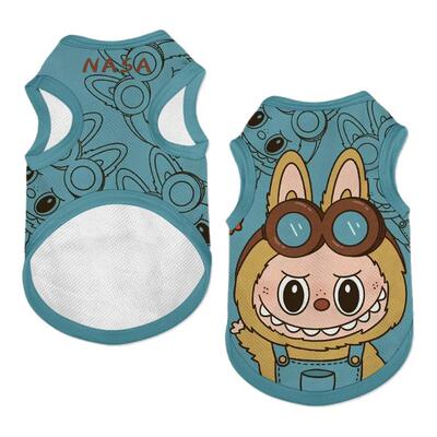 NASA联名labubu拉布布宠物背心