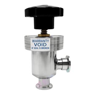 高真空挡板阀KF手动角阀GDJ-16快装25阀门40卡盘50管件304不锈钢2