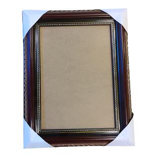 实木相框书法框画框老人相框12寸a4遗照挂墙遗像相框黑色框中式