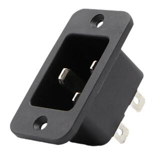 AC电源插座16A服务器插头大品字尾公头C-20 PDU/UPS/APC品字模块