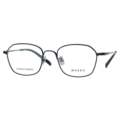 韩国MASKA纯钛金丝小脸全框眼镜