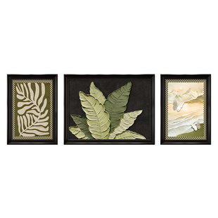 中古风客厅装饰画法式复古油画沙发背景墙挂画高级感壁画2026新款