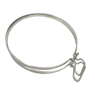 防裂不锈钢圈手提菜板铁箍圆形砧板包边钢箍加厚卡箍提手紧固抱箍