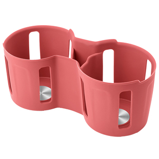 适用于奥迪A4LA5改装中控水杯垫硅胶套Q5L轿跑车内饰用品大全配件