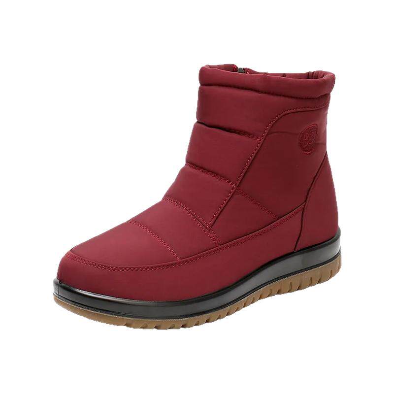 冬季加厚加绒保暖防水中筒雪地靴