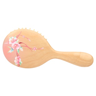 谭木匠正品桃花系列护发按摩气囊梳桃喜 家用创意可爱礼物