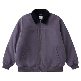 MARCHMANIA 秋冬新款日系宽松超厚摇粒绒保暖圣达菲水洗甲板棉服