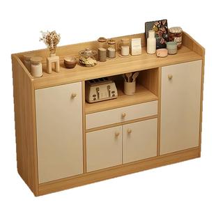 餐边柜酒柜客厅靠墙一体储物柜现代简约家用橱柜置物收纳茶水柜子