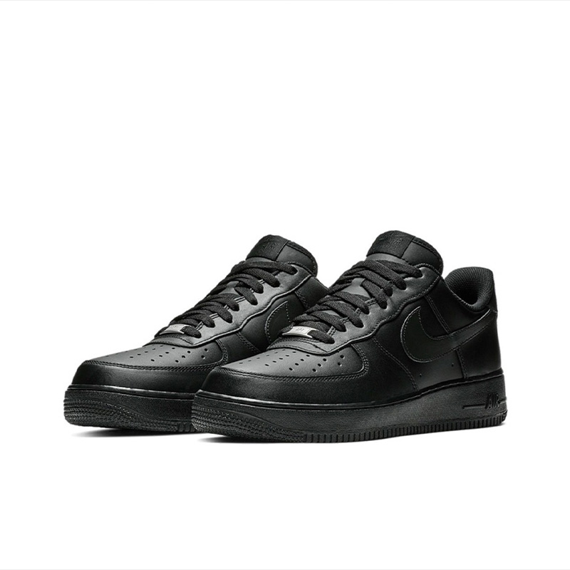 Nike Air Force 1 耐克AF1空军一号女鞋黑武士低帮板鞋CW2288-001