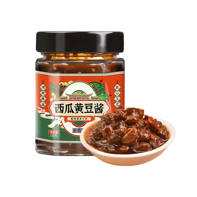 河南特产老式西瓜酱豆下饭神器