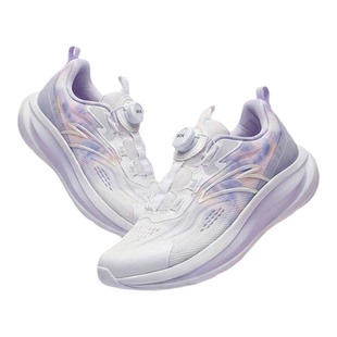 安踏儿童凌云女童跑鞋2026春季新款运动鞋跑步鞋中大童旋钮扣童鞋