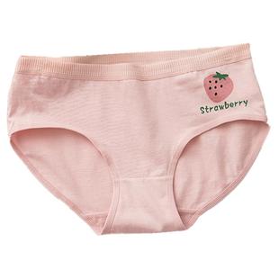 内裤女士纯棉三角裤中腰全棉裆非抗菌低腰性感蕾丝少女生2025新款