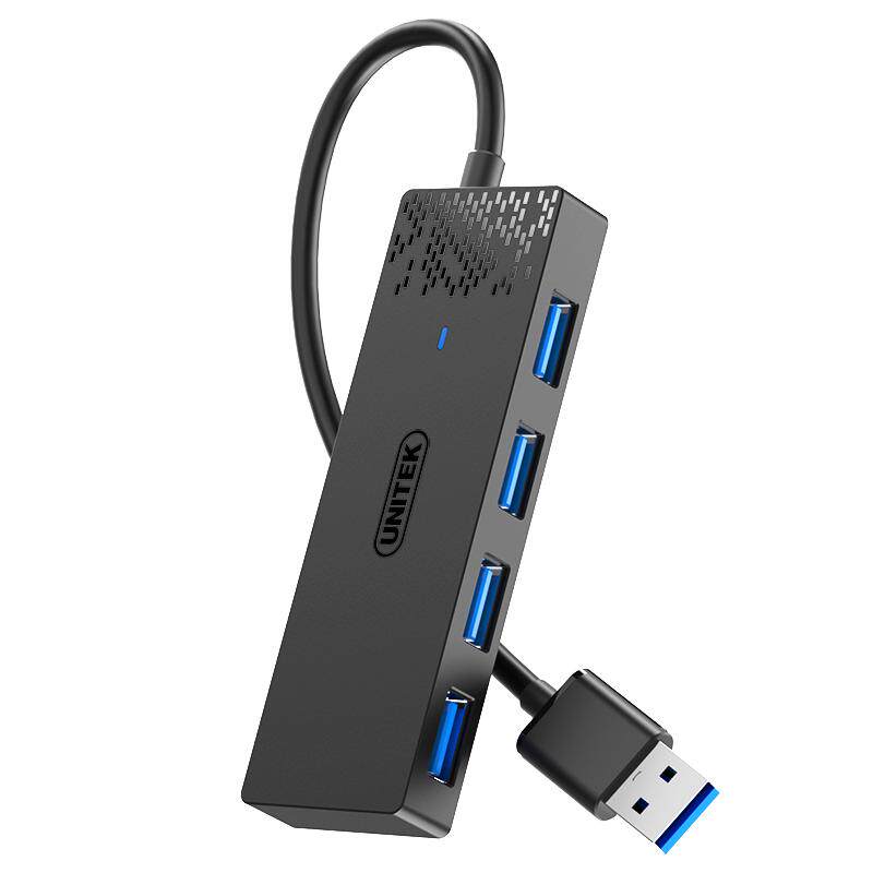 优越者usb3.0扩展器hub分线器转接头电脑笔记本桌面扩展坞多口集线器一拖四typec供电usb延长线转接器拓展坞