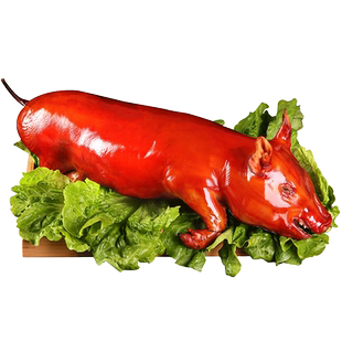 脆皮烤乳猪整只熟食即食半成品广式新鲜乳猪全猪广东特产年货礼盒