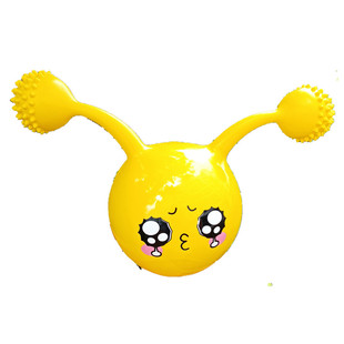 儿童铃铛球新生儿1岁婴幼儿园充气1手抓球宝宝卡通弹力小皮球玩具