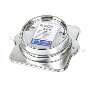 运祥 304不锈钢公共厨房烟道止逆阀油烟机止回阀防火止回阀防烟宝