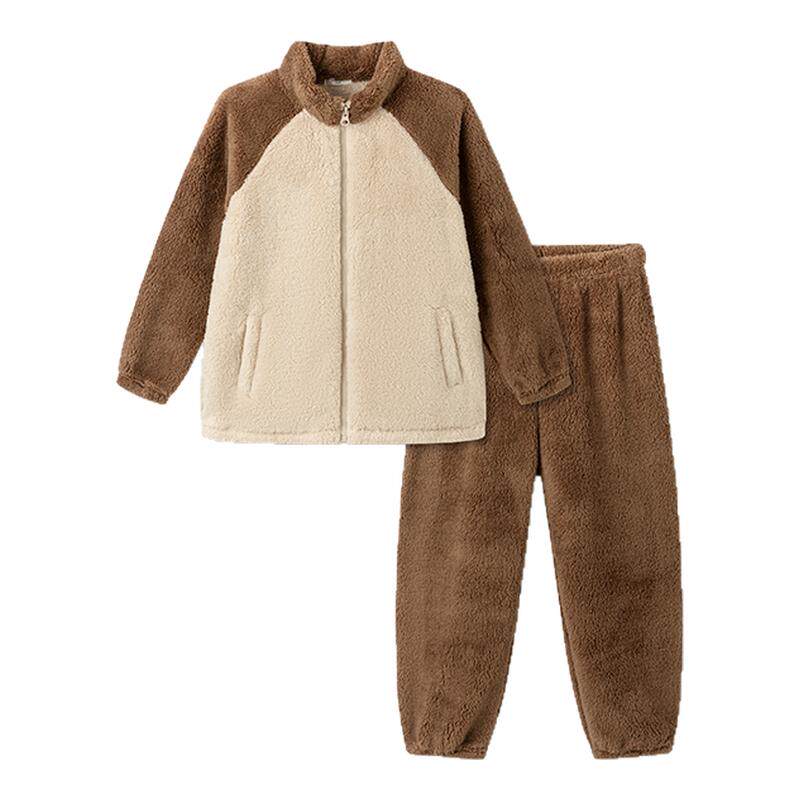 巴拉巴拉儿童家居服珊瑚绒睡衣厚